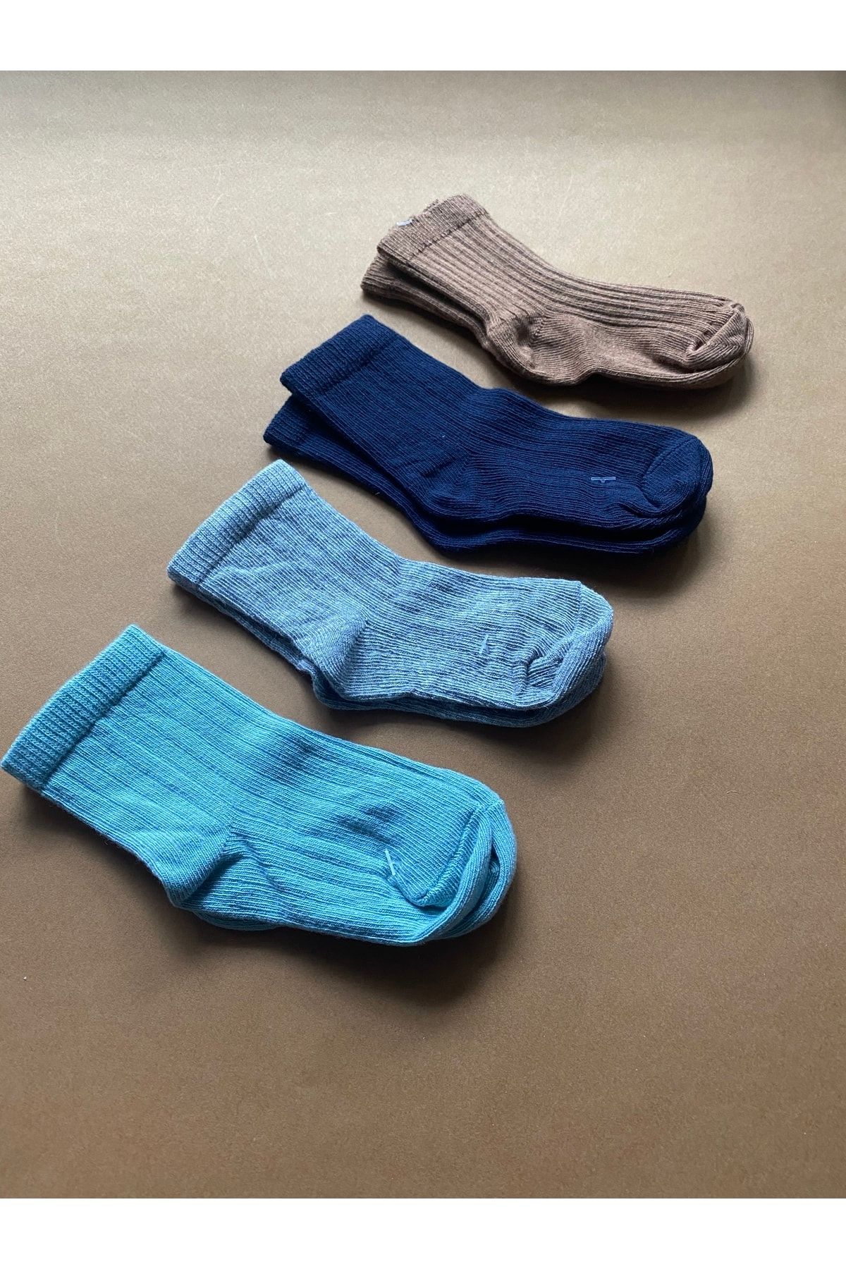 minibonclub-4" Corduroy Socks 3