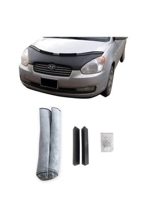 Hyundai Accent Era 2006-2012 Uyumlu Siyah Burun Maskesi 8683430113889