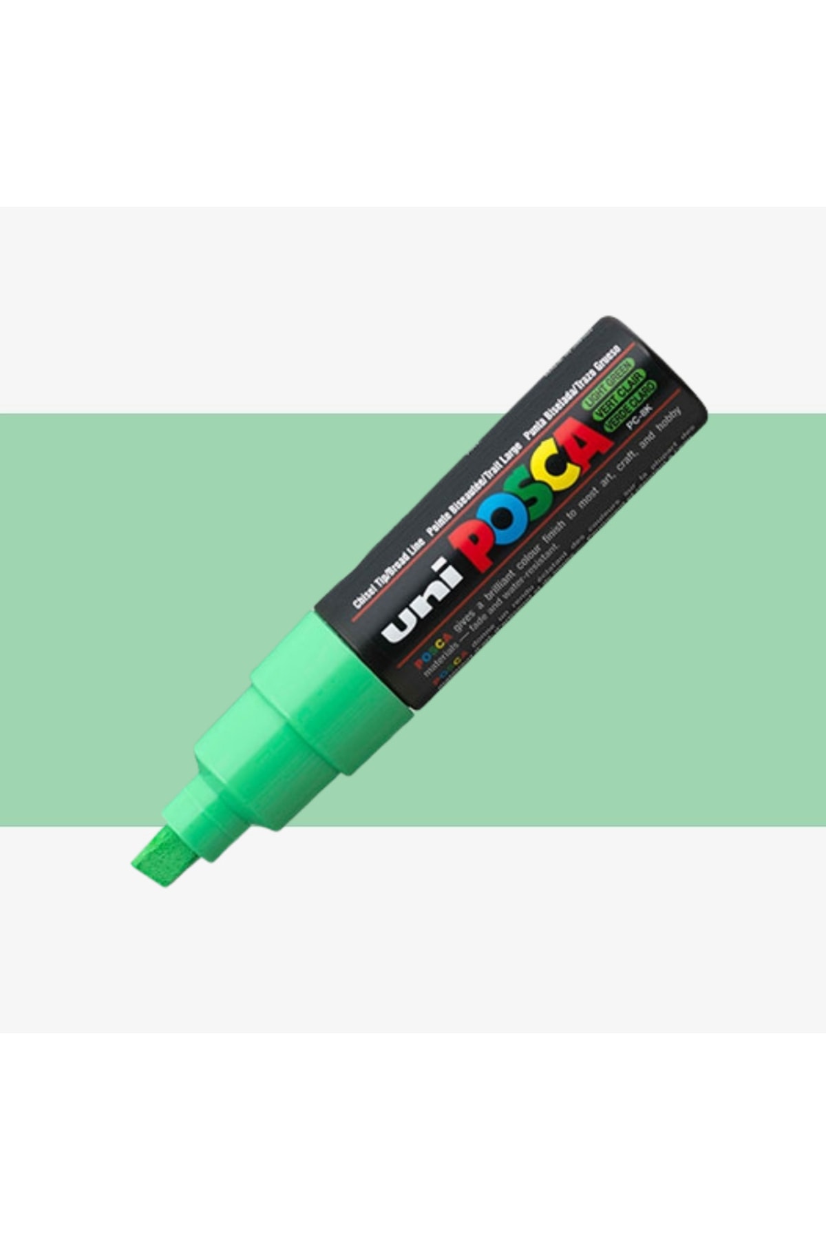 Posca Marker Pen Pc-8k 8mm Light Green