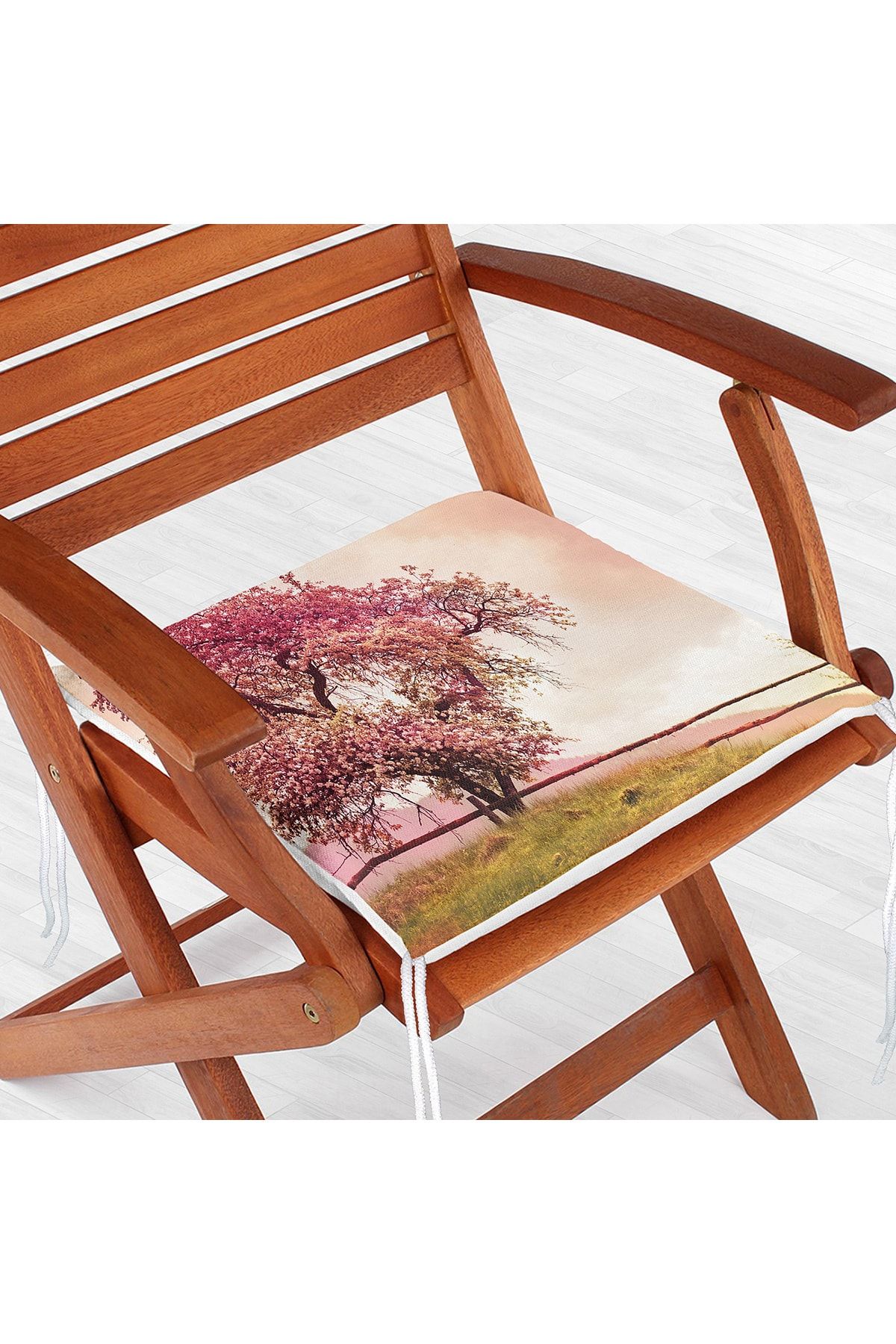 Realhomes-Landscape Pattern Digital Printed Zippered Chair Cushion 2