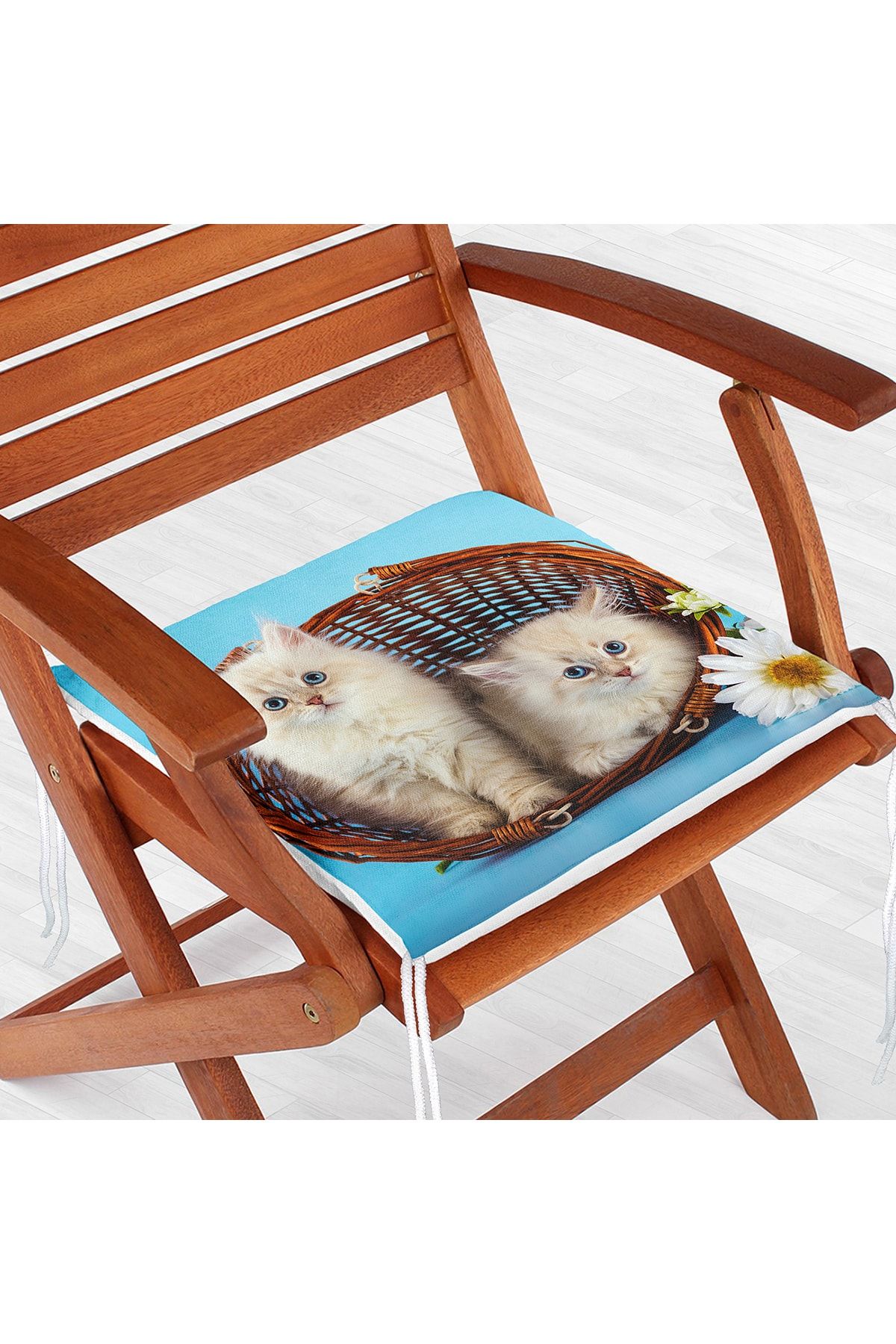 Realhomes-Special Design Flower Patterned Modern Zippered Chair Cushion 2