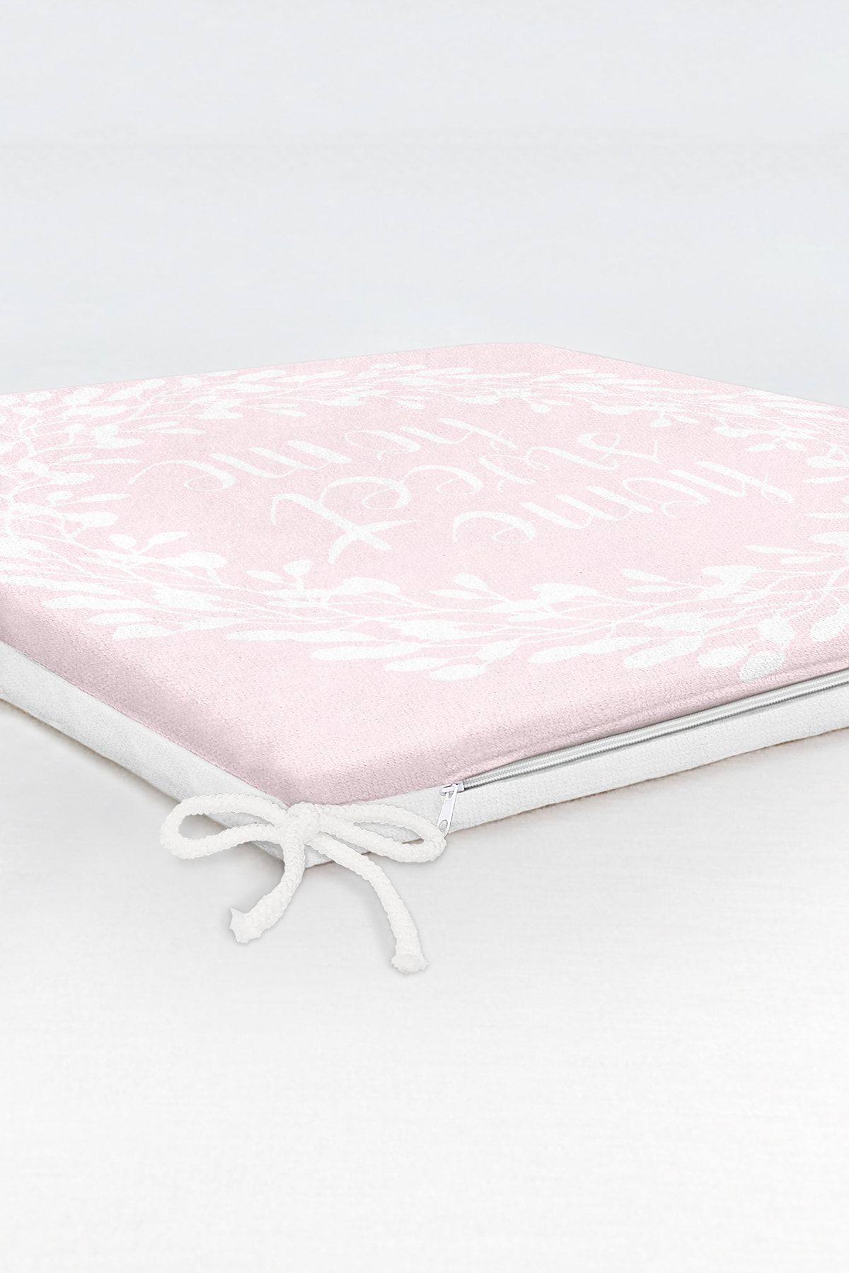 Realhomes-Home Sweet Home Digital Printed Zippered Chair Cushion 6