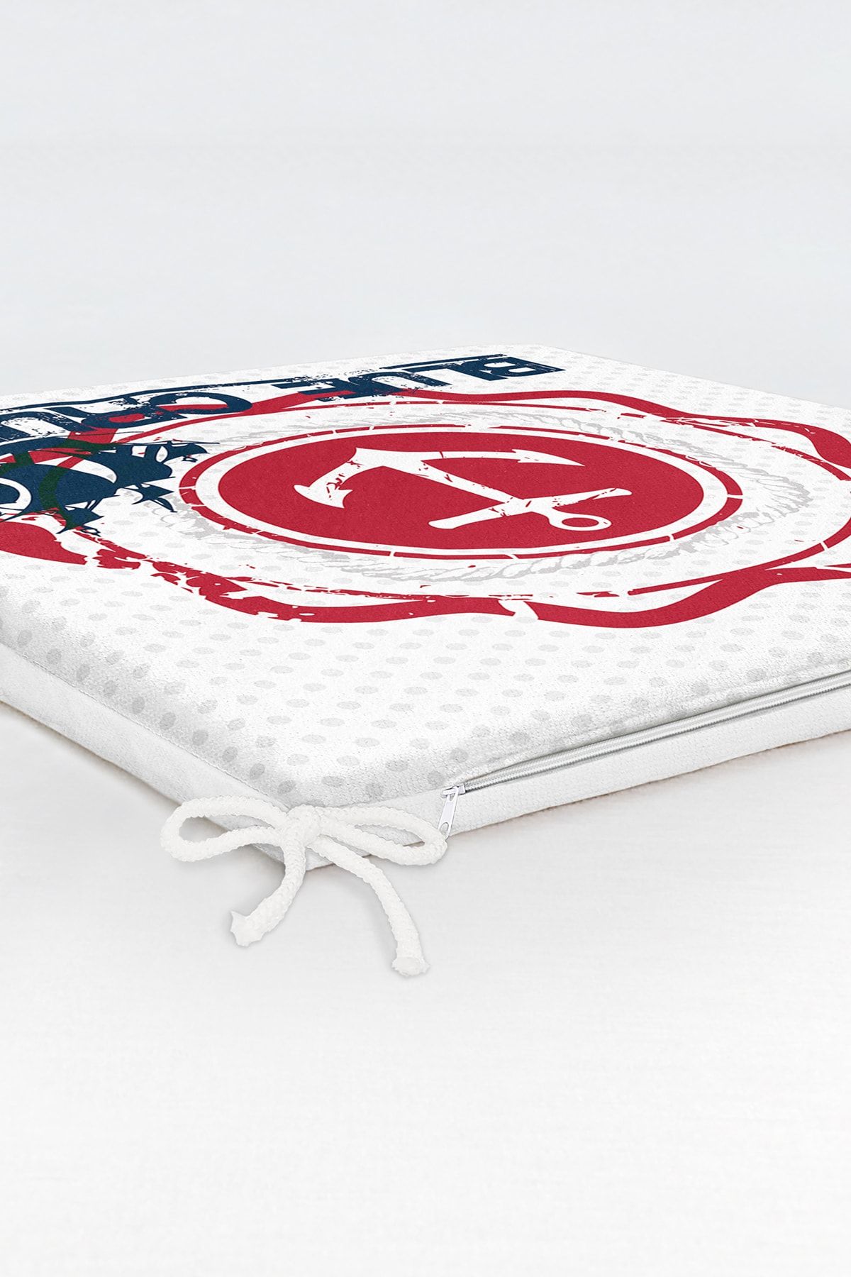 Realhomes-Anchor Pattern Digital Printed Zippered Chair Cushion 6