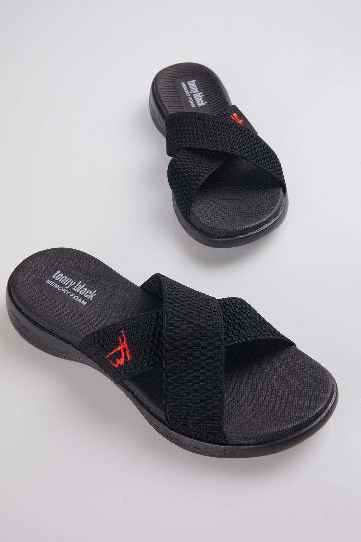 Tonny Black Sandalette Schwarz Flacher Absatz Fast ausverkauft