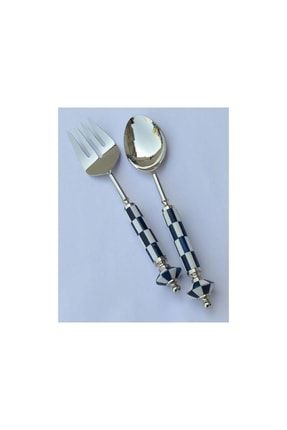 Mackıe Mavı Beyaz 2lı Salata Setı 1QE-5015SB