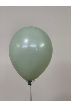 Retro Küf Yeşili Balon 5 Inç 10 Adet stokkodum01174