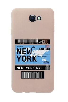 Samsung J7 Prime New York Premium Silikonlu Telefon Kılıfı MCANDLNWYRK147