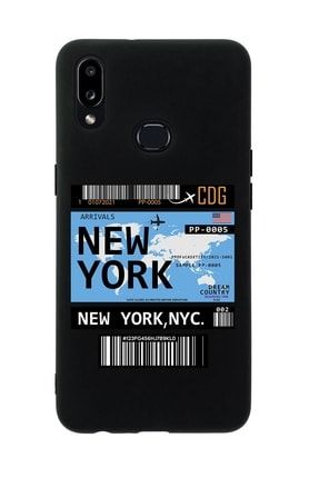 Samsung A10s New York Premium Silikonlu Telefon Kılıfı MCANDLNWYRK110