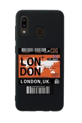 Samsung A30 London Premium Silikonlu Telefon Kılıfı MCANDLLNDN242