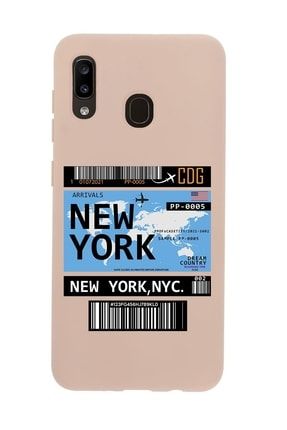 Samsung A30 New York Premium Silikonlu Telefon Kılıfı MCANDLNWYRK242