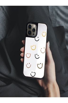 Iphone 13 Pro Max Uyumlu Smile Desenli Aynalı Kılıf Smile13ProMax