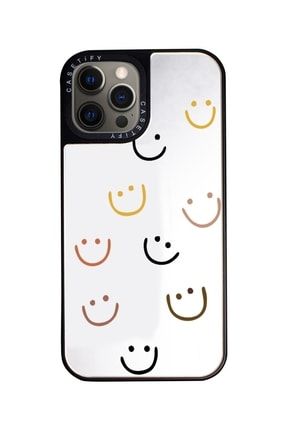 Iphone 13 Uyumlu Smile Desenli Aynalı Kılıf Smile13