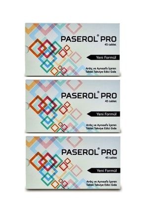 Paserol Pro 45 Tablet Yeni Formül Daha Güçlü 3 Adet paserol000333