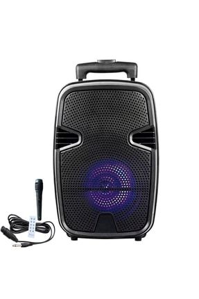 Kts -1126 Bluetooth Speaker Karaoke Mikrofonlu Kablosuz Taşınabillir Hoparlör Fm/usb KCK1126