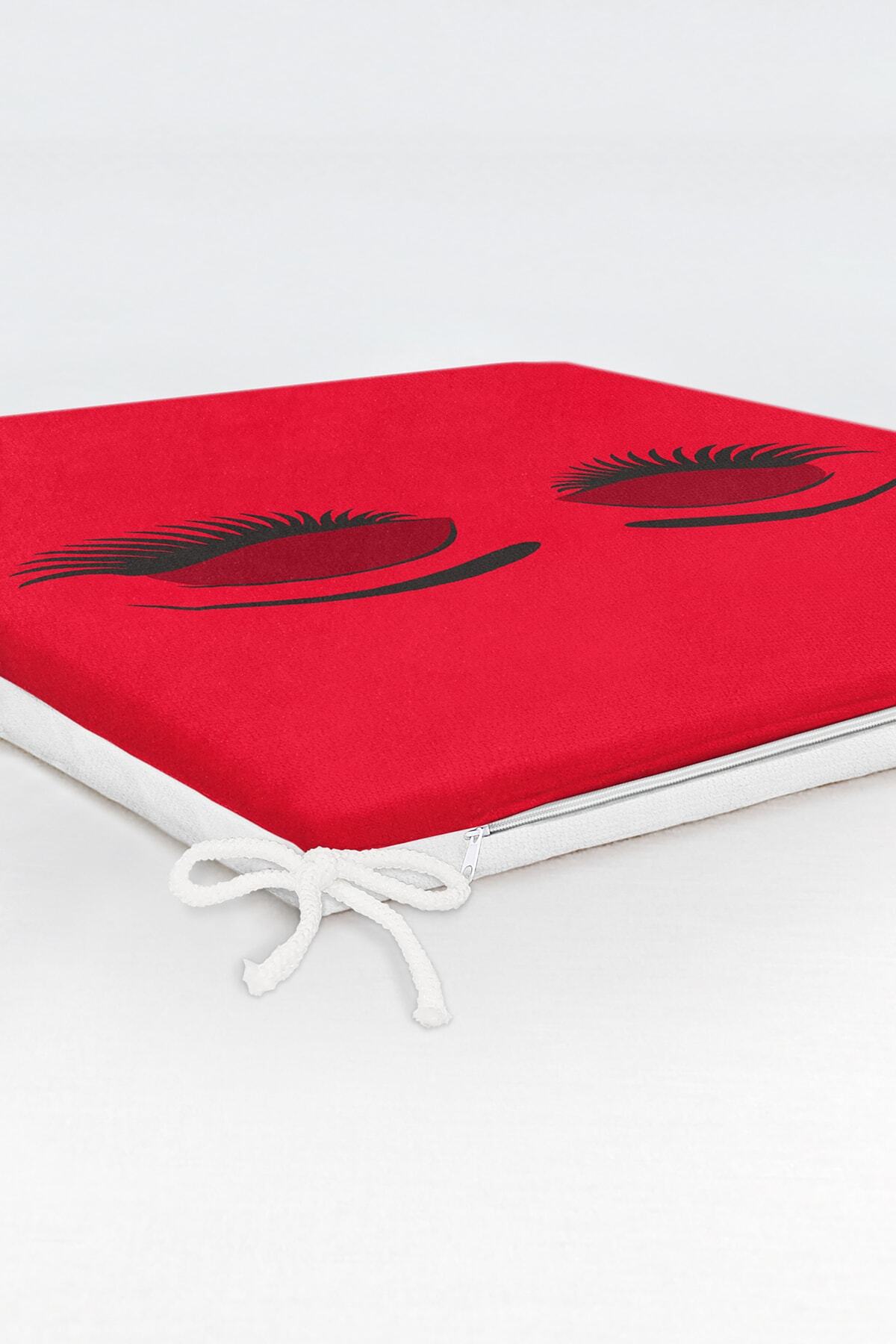 Realhomes-Modern Eyelash Digital Printed Zippered Chair Cushion 6