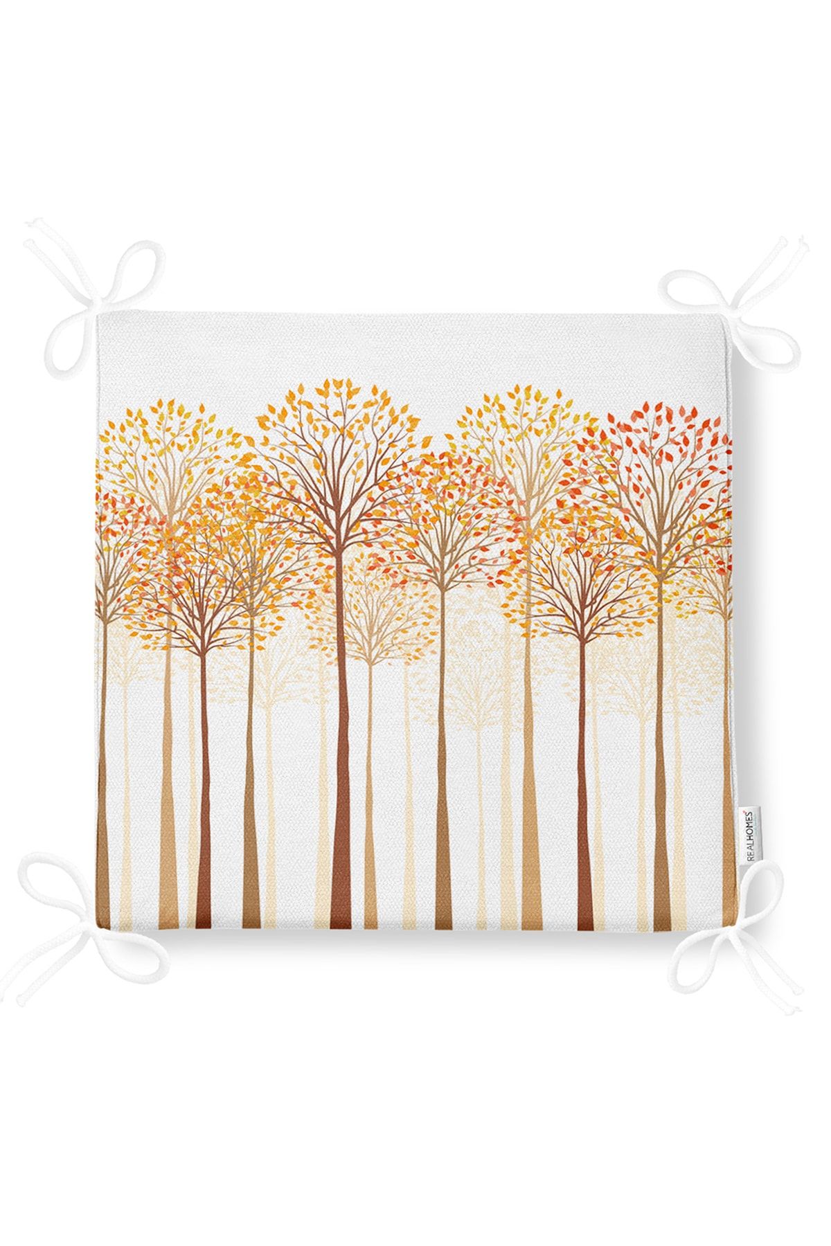 Realhomes-Digital Printed Modern Zippered Chair Cushion with Abstract Tree and Leaf Figures 5