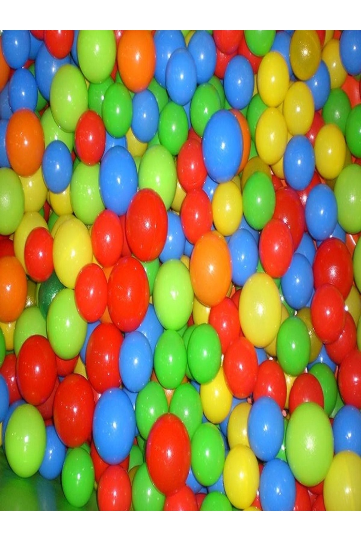 MOBGİFT Şişme 7 cm Renli Havuz Topu 120'li