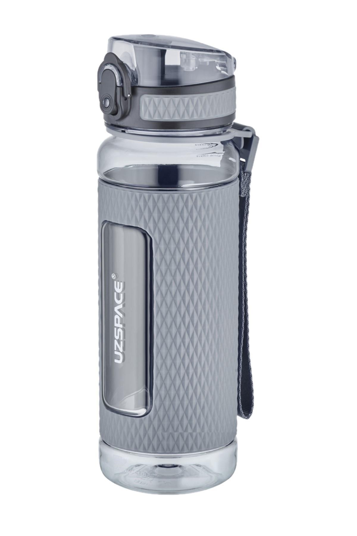 Uzspace Ff 520ml Tritan Su Matarası Silikon Korumalı Kaydırmaz Gövde