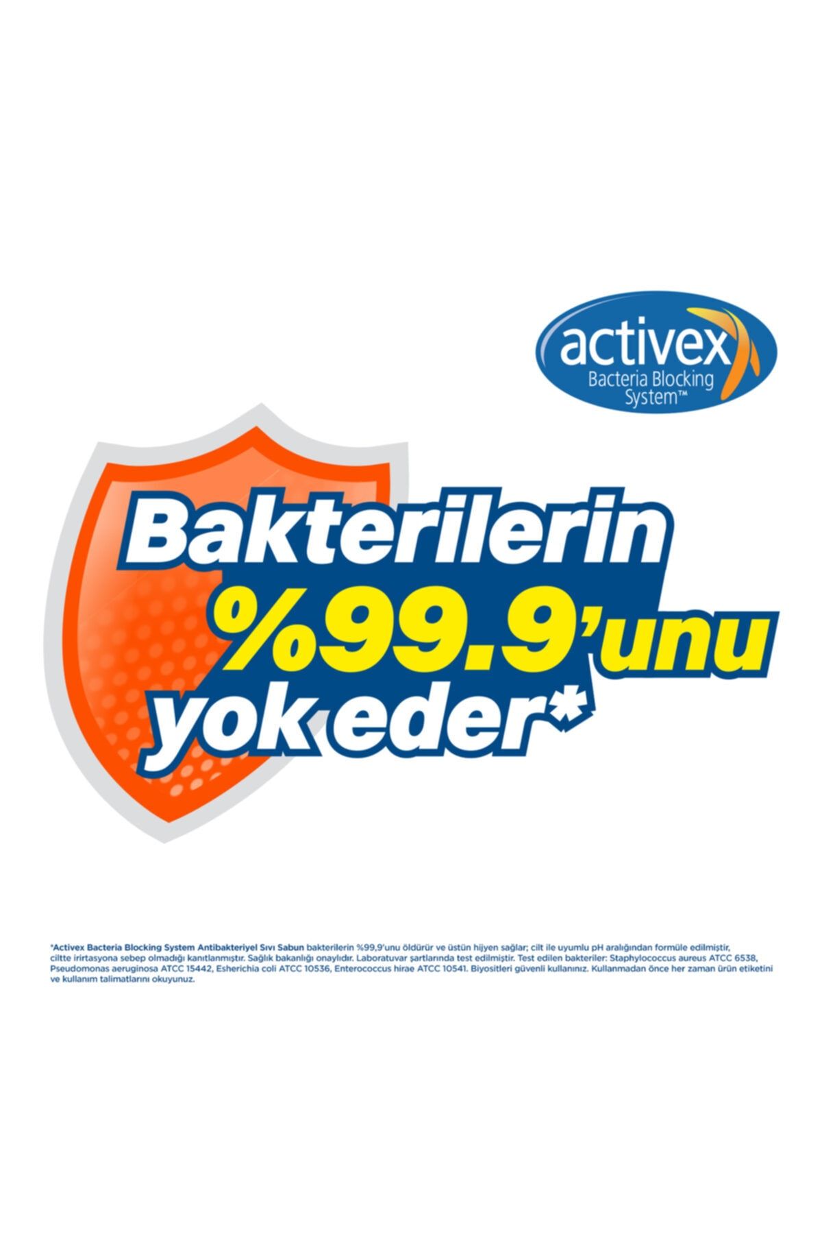 Activex-صابون سائل مضاد للبكتيريا مع مرطب 300 مل 3