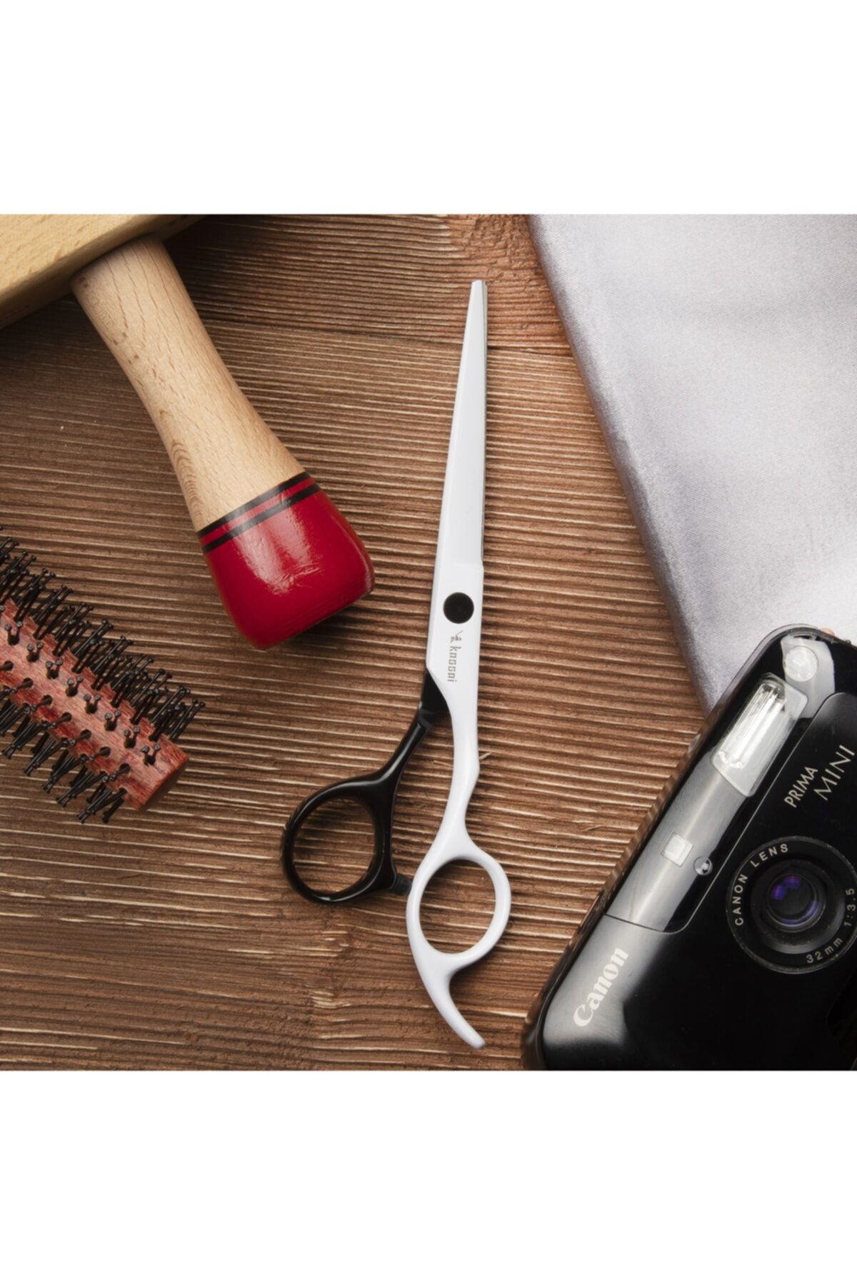 kassai-Phase-60 Stainless Steel Hair Cutting Cutting Scissors Hairdresser's Scissors Hair Beard Moustache Cutting Scissors Pro 4