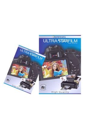 Ultra Starfilm Yapışkanlı Sticker A4 150 Gr 20 Adet Fotoğraf Kağıdı 8998541236051