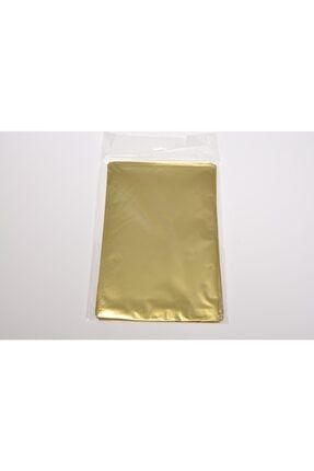 Hediyelik Poşet 50'li Paket 15*25 Lüks Metalize Gold T6579
