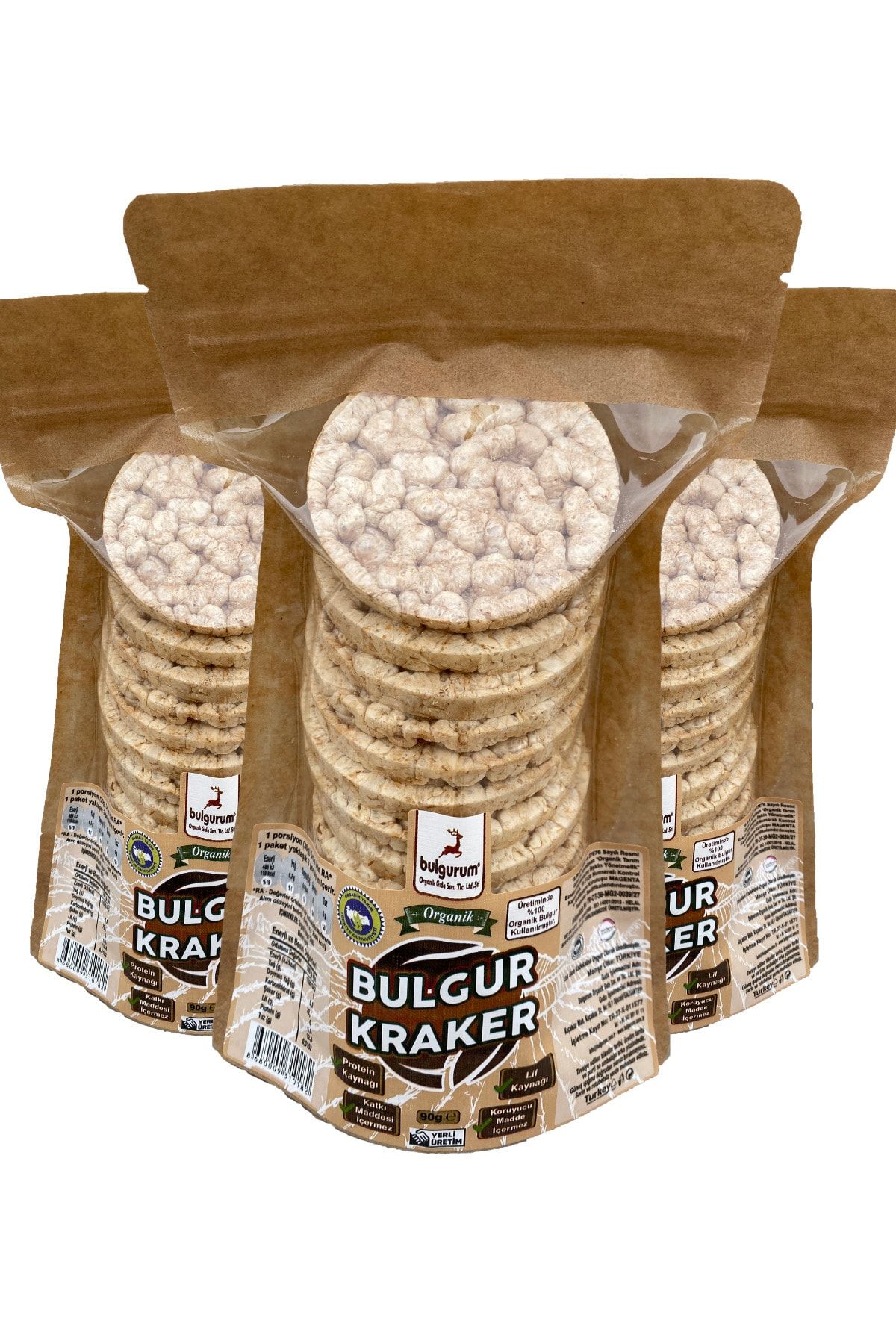 bulgurum organik organik bulgur kraker 90 gr x 3 adet fiyati yorumlari trendyol
