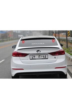 Hyundai Elentra Cam Üstü Spoile Spoyler Parlak Siyah 2014-2018 CMÜSTÜ52