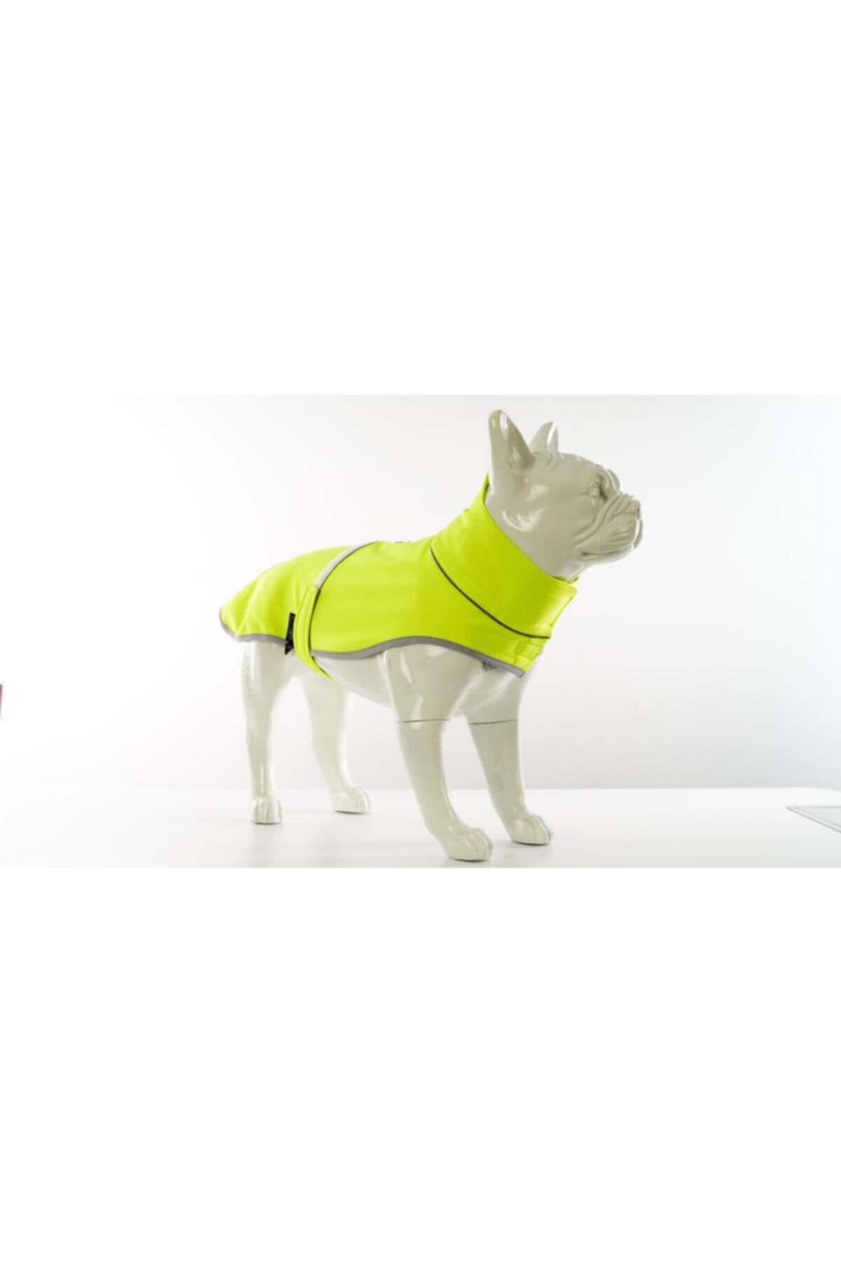 Neon Yeşil Köpek Yağmurluğu