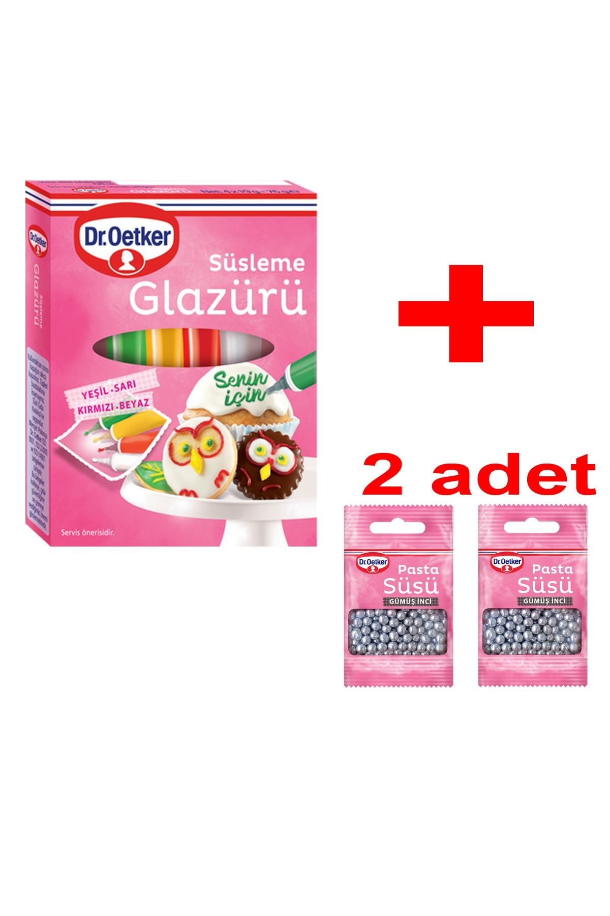 pastalisa 4 renk susleme glazuru 2 adet gumus inci pasta susu hediyeli fiyati yorumlari trendyol
