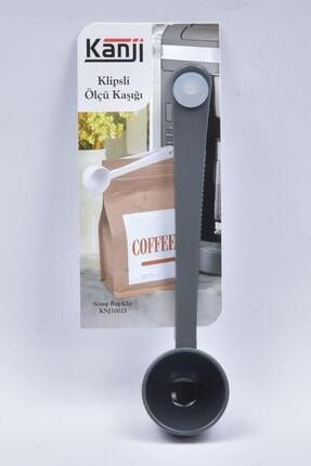 Klipsli Çay Kahve Ölçü Kaşığı - Gri IPKLKNJ10025-4X001