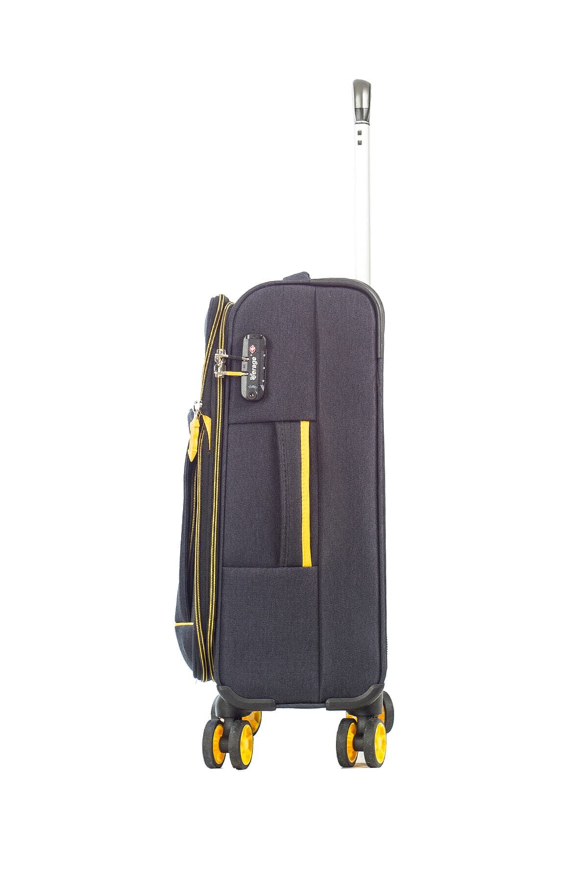Siyah Unisex Kabin Boy Valiz Vrg16056-s