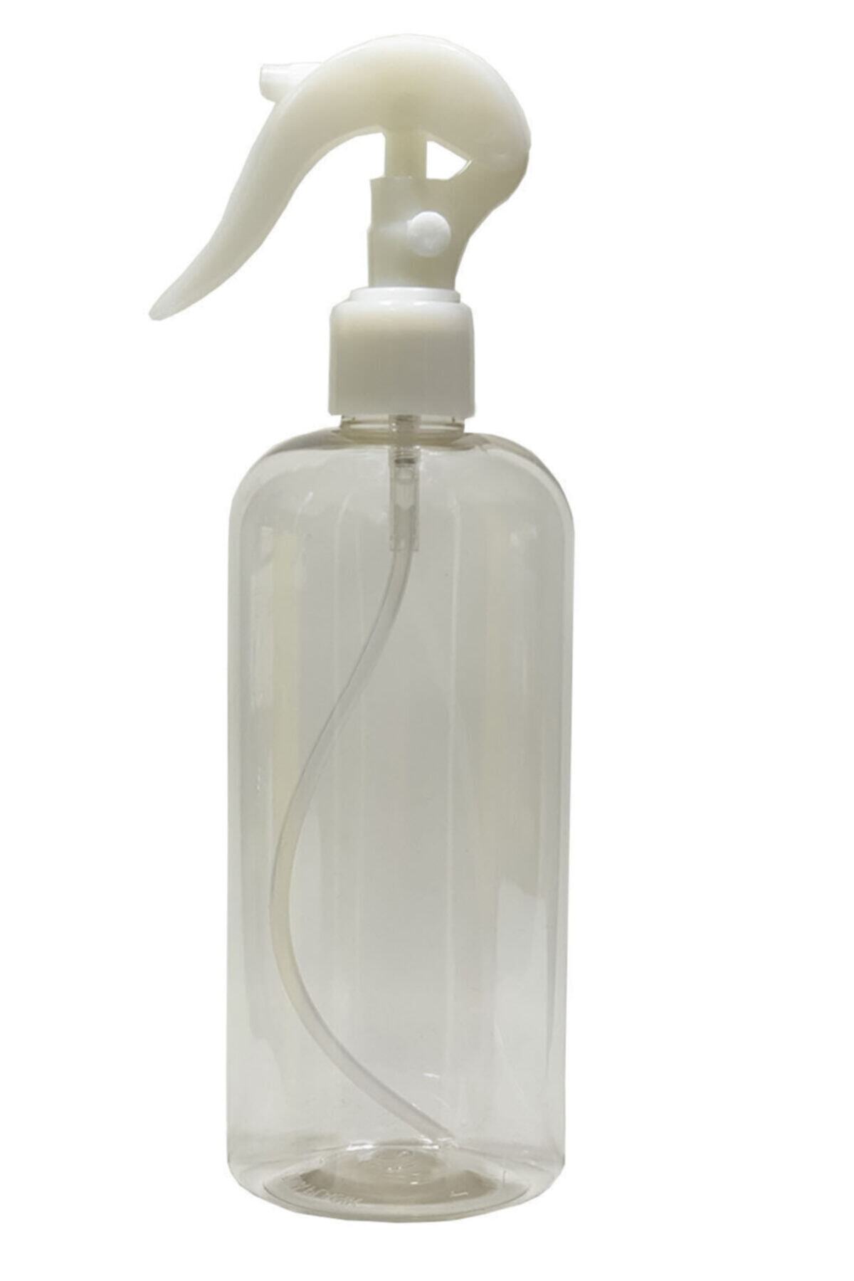 Paradise Boş Pet Şişe Ambalaj 400 Ml & Valf Sprey 10 Adet Trigerli