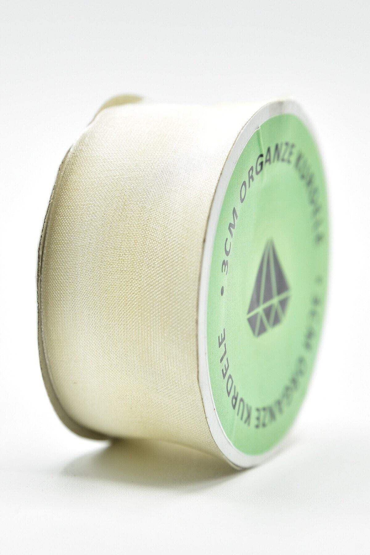 Cream Organza Ribbon (3cm-20m)