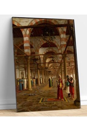 Jean Leon Gerome - Prayer In The Mosque Tablo - 60cm X 90cm sn121520200268
