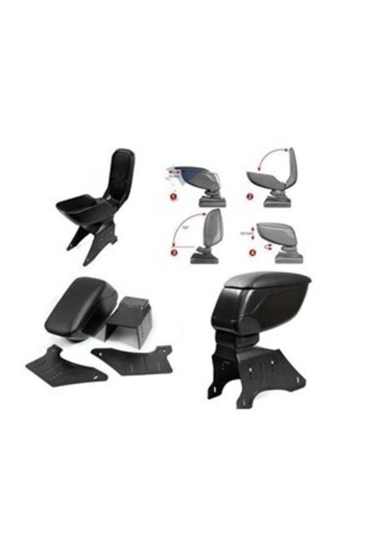 uraz oto aksesuar fiat tofas serce genis hazneli kizakli dikisli kol dayama siyah kolcak fiyati yorumlari trendyol