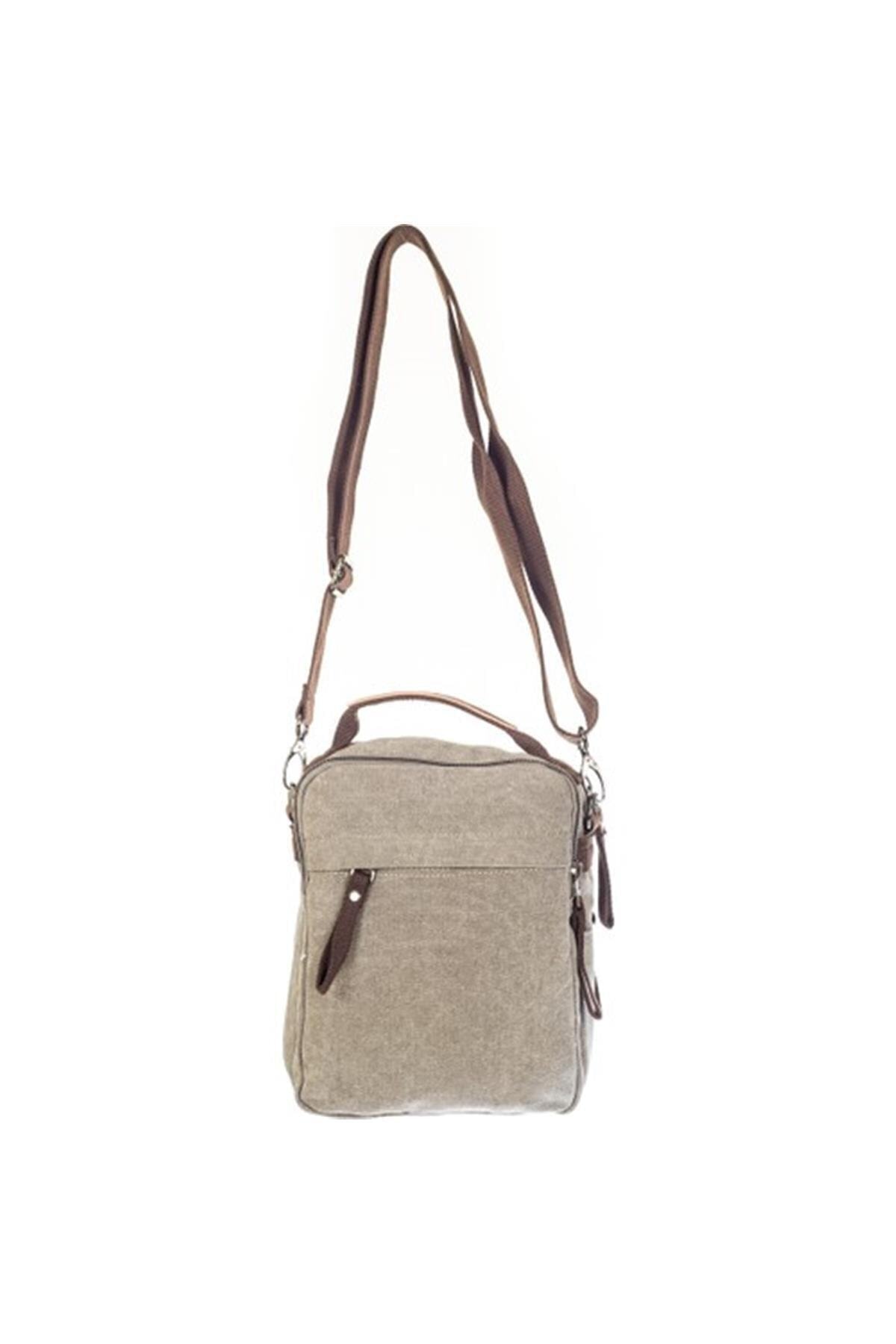 Unisex Gri Branda Çapraz Çanta 31065 Gri