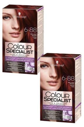 Yoğun Kızıl 6-88 Saç Boyası X 2 Adet colourspecialist60621