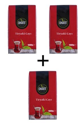 3 Paket Tiryaki Çay 1000gr 8697970000001