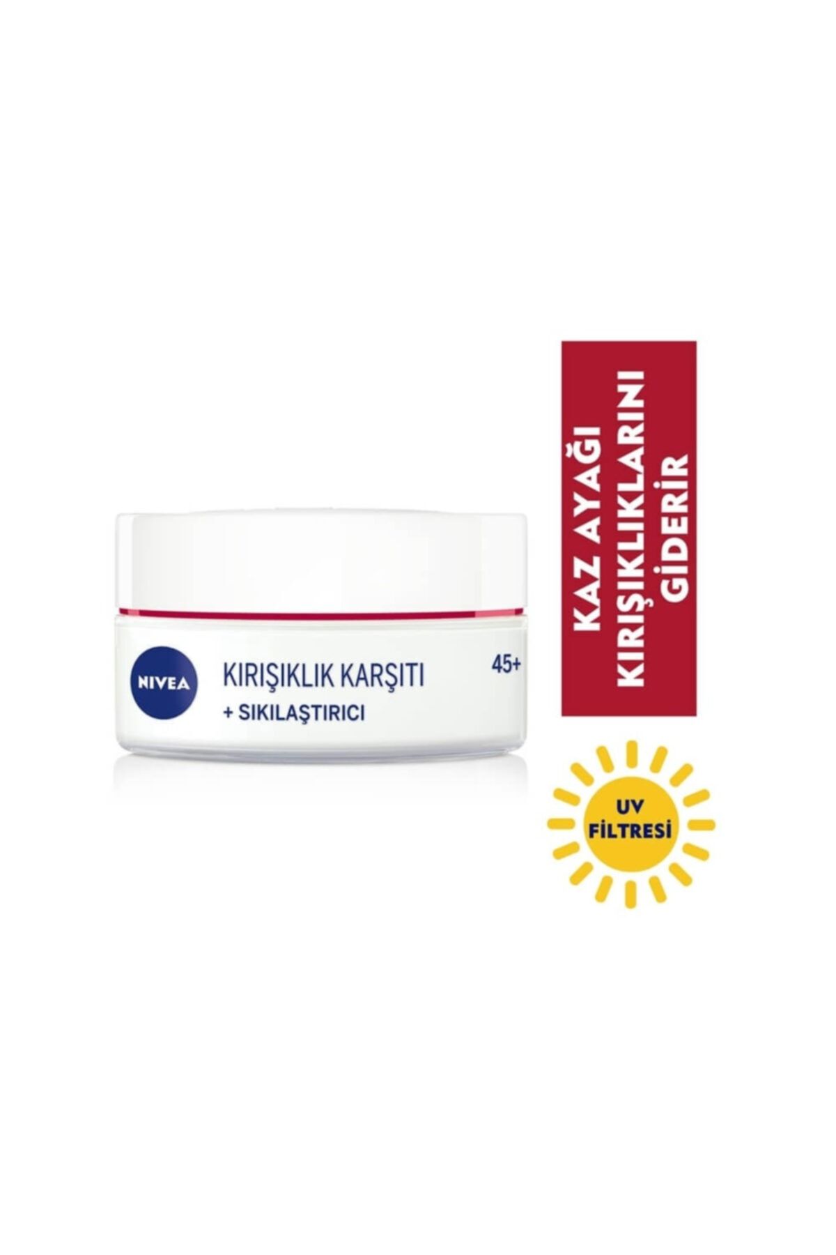 45+ کرم مراقبت از صورت ضد چروک مخصوص سن NIVEA