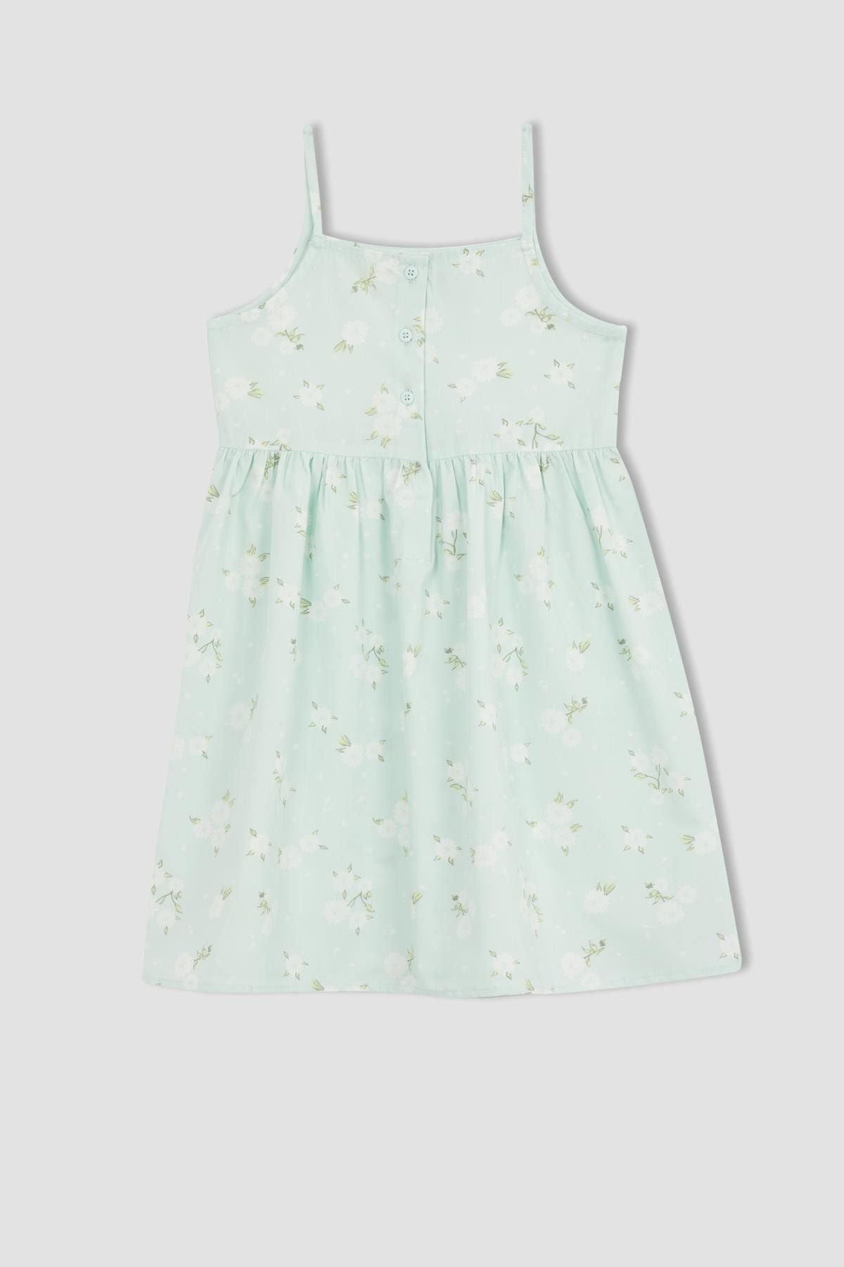 DeFacto Kleid Türkis A-Linie