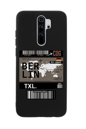 Xiaomi Redmi Note 8 Pro Berlin Premium Silikonlu Telefon Kılıfı MCANDLBRLN194