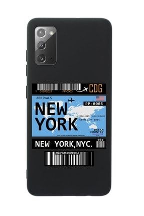 Samsung Note 20 New York Premium Silikonlu Telefon Kılıfı MCANDLNWYRK174