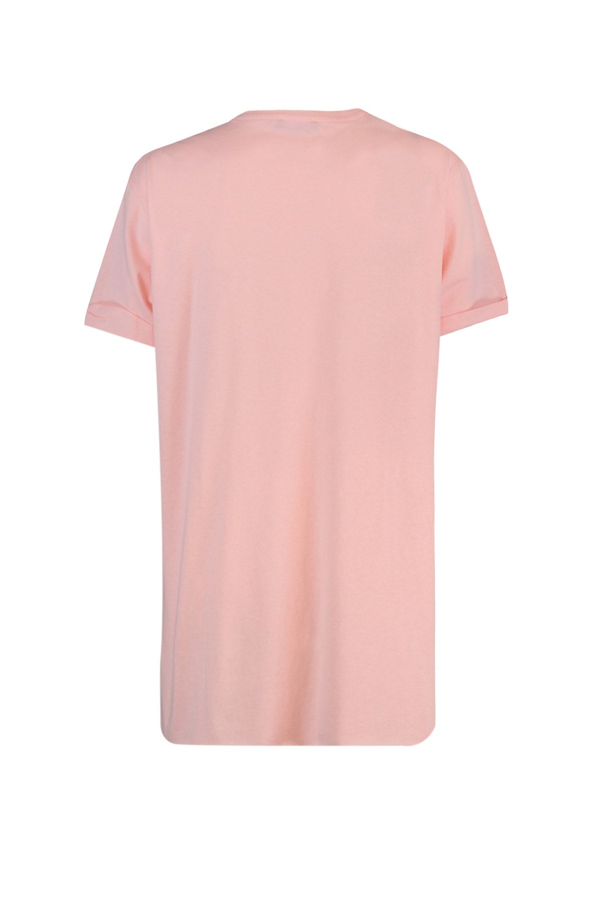 Trendyol Modest-Základní sada 2 základních triček s rozparkem Crew Neck – TCTSS21UK0009 14