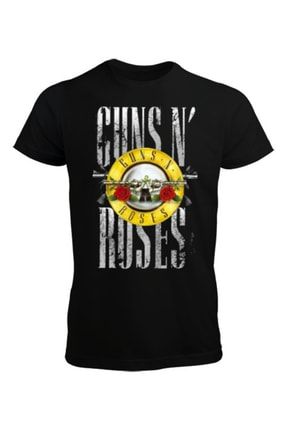 Guns N Roses Rock Baskılı Erkek Tişört TD314387