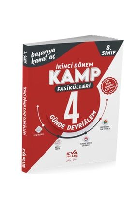 Koray Varol Akademi (kva Plus) 8. Sınıf Plus Serisi Ikinci Dönem Kamp Fasikülleri 9786258025217