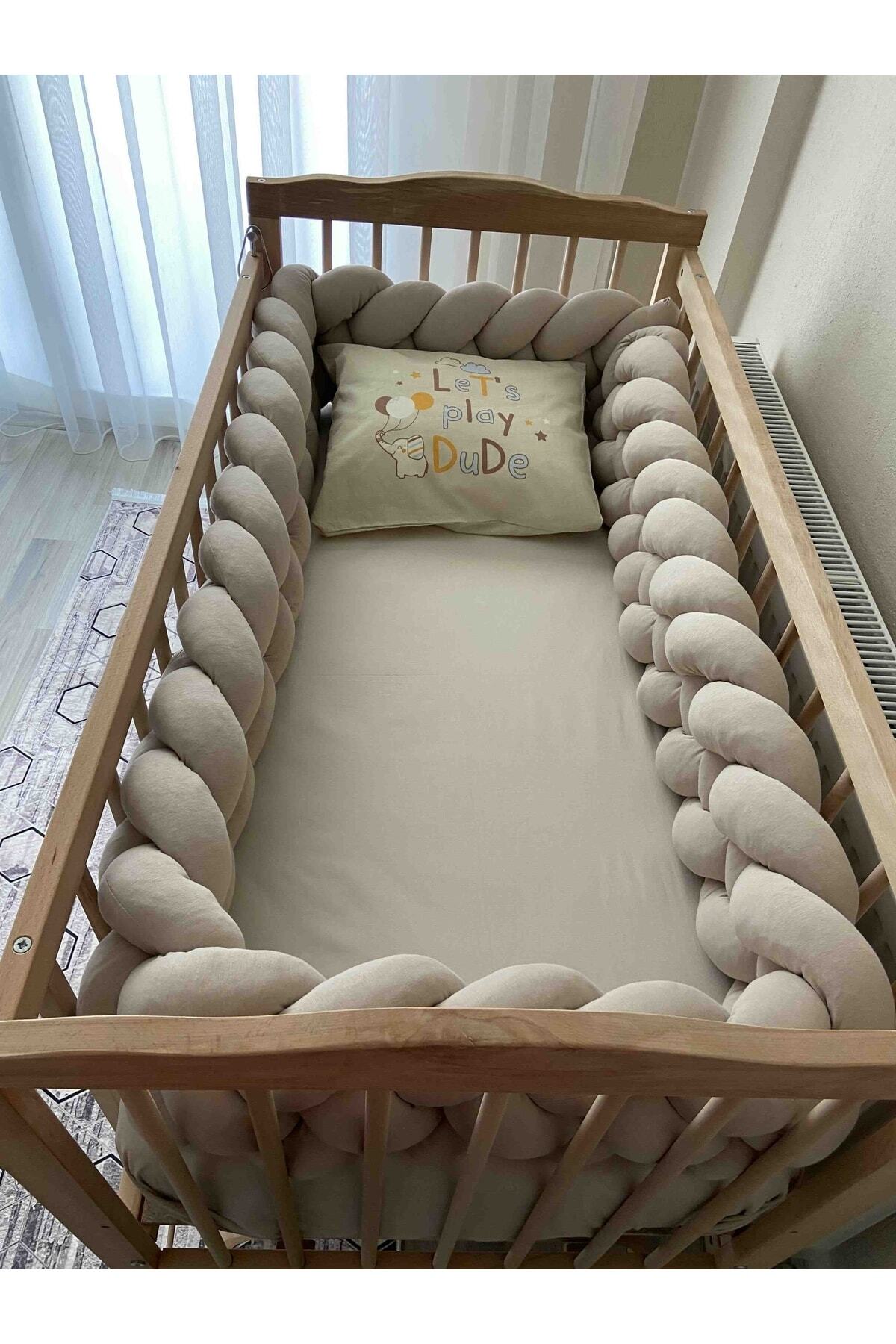 Lucky Kids 190 Cm 4'lü Örgü Koruma / Beşik - Yatak Koruyucu fotoğrafı 2 (önizleme)