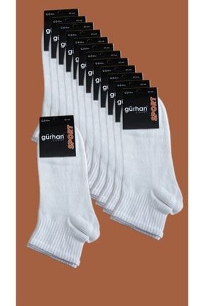 12 Çift Pamuklu Erkek Patik Çorap 00013
