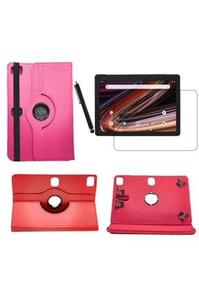 V Tab Z1 Tablet Kılıfı Kamera Yeri Uyumlu Unıversal Kılıf + Nano Ekran Koruyucu + Kalem VESTEL Z1 YENİ UNIV