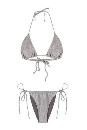 Üçgen Lurex Bikini Takım ELLA&GRAY